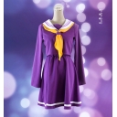No Game No Life Shiro Emboitement Heroine Purple Sailor Suit M40518