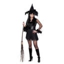 black witch sexy costume m4566