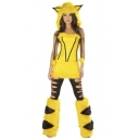 yellow wolf animal costumes m4796