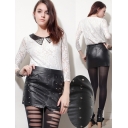 Fashion Black Skirt M313