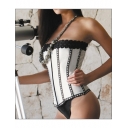 white sexy satin corset m1768