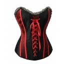 Chinese style sexy black corset m1908