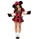 Red Mickey Mouse Costume M4837