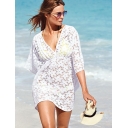 Beach Floral Tunic Dress M5318