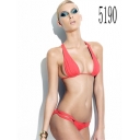 Orange Sexy Triangle Bikini Set M5200