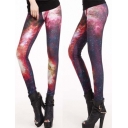 Ladies Stylish Galaxy Leggings 313