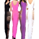 Four Colors Fashion Evening Bandage Bodycon Maxi Dress M3803