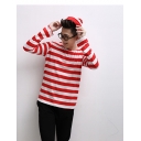 Casual  lovely red and white clothes M40303