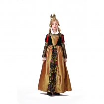 Children's Game Uniform Cosplay Princess of Hearts Dress Girl Cosplay Costume YM5822