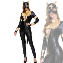 Sexy Masked Nun Missionary Cosplay Costume Mystery Uniform Costume XY82240