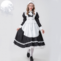 British Aristocrat Maid Cosplay Japanese Uniform Cute Dress Plus Size Maid YM8727