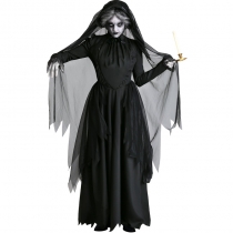 Adult Halloween Horror Ghost Dark Corpse Zombie Bride Costumes m40700