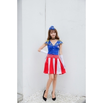US Navy cosplay cheerleader Dress costume M40710