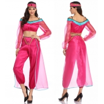 Aladdin lamp costume belly dance dressM40740