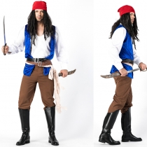 New arrival Sexy men pirate costume M4997