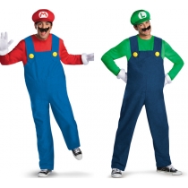 Men Deluxe Mario Costume M4939a