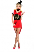 red party costume with hat m4729