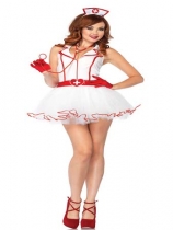 White Nurse Costume m4828