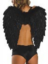 Black angel wings MW02B