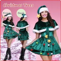 Christmas Tree Pattern Fancy Dress M1143