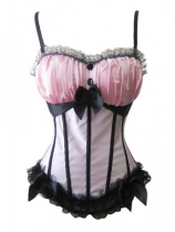sexy pink lace bundle of ede corset M1755G