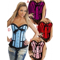 Sexy satin corset m1710