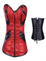 red fashion corset m1240a