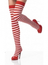 striped leg wear M1519B