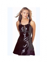 black garter dress m7025