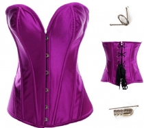 beautiful purple steel corset m1901d