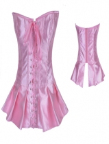 pink fashionable corset m1245d