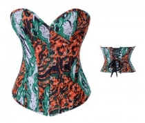 latest denim corset with nice pattern m1965