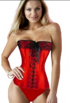 red newest corset m1807a
