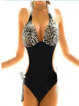 One pieces sexy leopard bikini M5327b