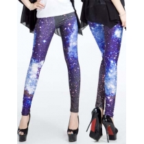 Ladies Stylish Galaxy Leggings 301