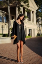 Black Fashion Party Dress M3882d