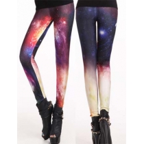 Ladies Stylish Galaxy Leggings 322