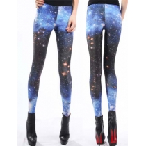 Ladies Stylish Galaxy Leggings 316