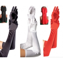 Sexy satin long gloves G1503