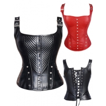 New style women leather corsets M1343