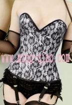 Women floral strapless corset M1613B