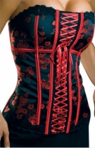 Sexy satin corset M1699