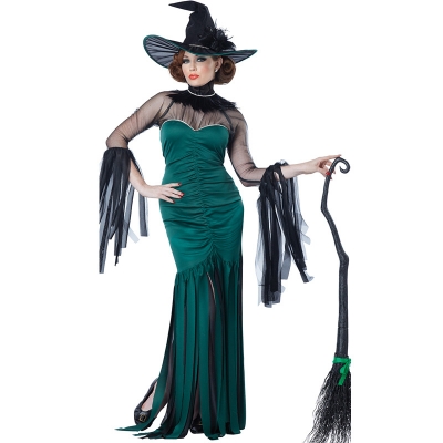 Halloween Deluxe Queen Witch Costume