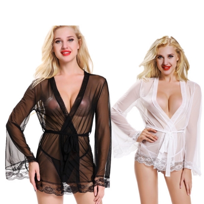 Sexy Erotic See Through Lace Babydoll M2115
