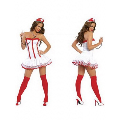 2 Piece Nurse Costume Set M4179