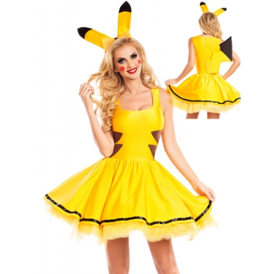 Yellow Pikachu Costume M40274