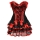 Red corset with skirt 35 CM