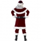 Deluxe Velvet Christmas Santa Claus Suit m1105