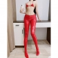 Zipper crotch Tights Pant Patent Leather Leggings For Women M6835