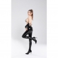 Zipper crotch Tights Pant Patent Leather Leggings For Women M6835